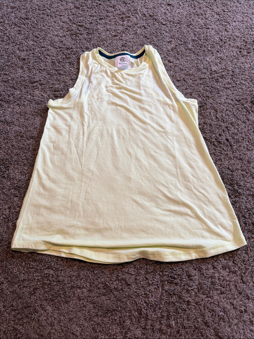 Champion Neon yellow tank